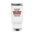World's Greatest Archaeologist Joke - Stainless Steel Travel Mug with Handle, 14oz