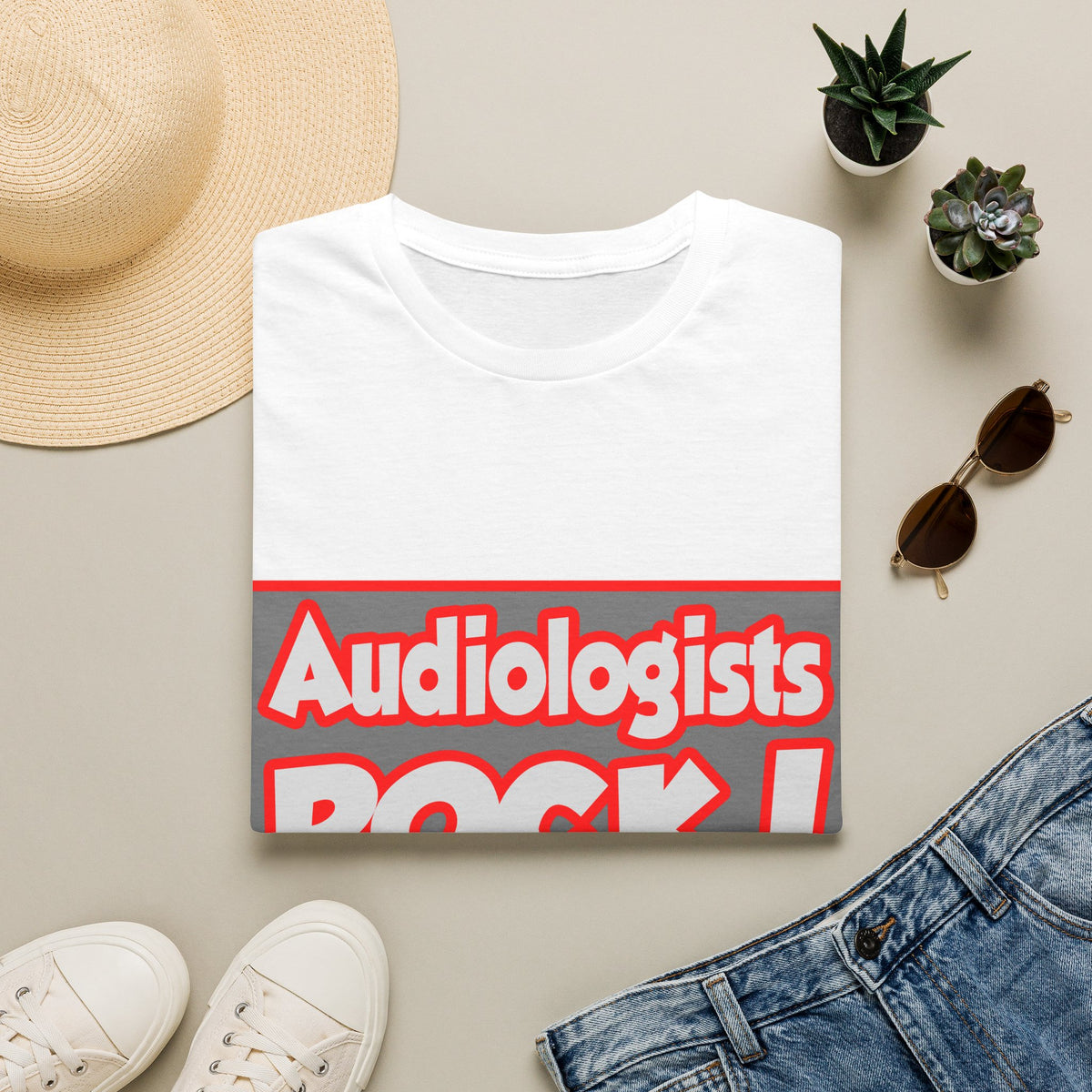 Audiologists Rock! - Unisex Softstyle T-Shirt