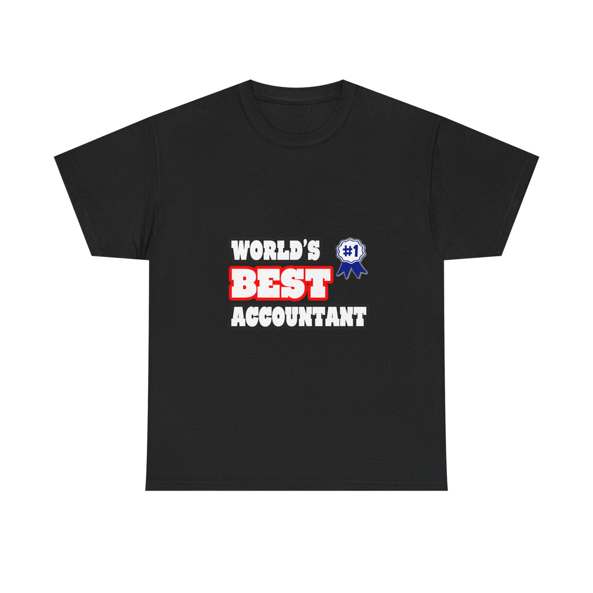 World's Best Accountant - Unisex Heavy Cotton Tee