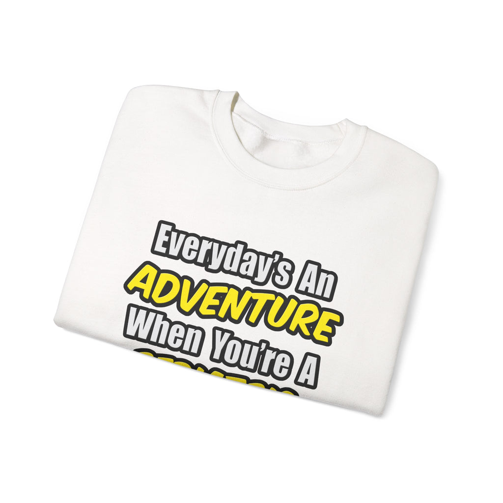 Everyday's An Adventure...Pediatric Nurse - Unisex Heavy Blend™ Crewneck Sweatshirt