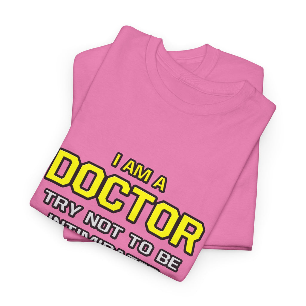 Doctor...Superior Intelligence - Unisex Heavy Cotton Tee