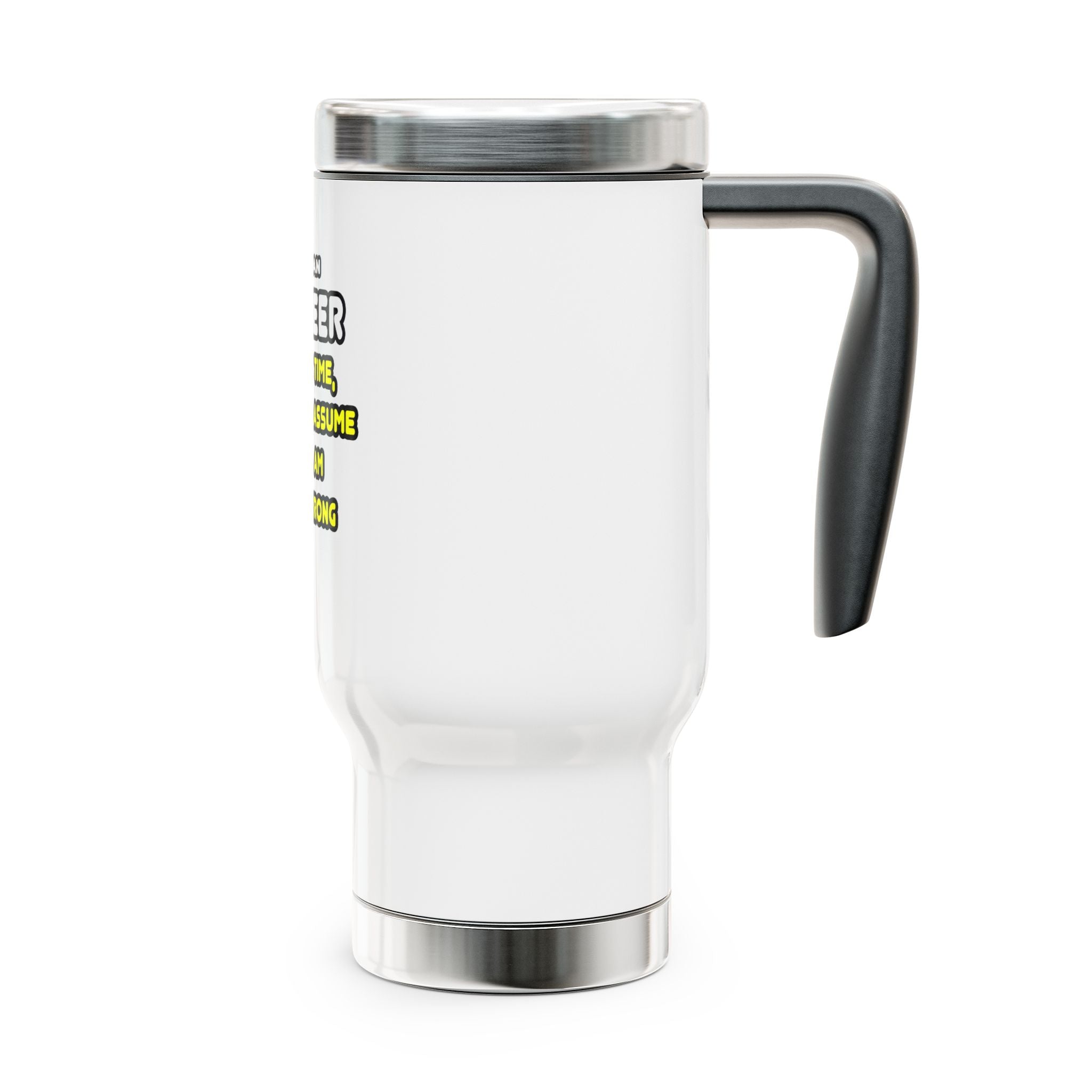 Funny Engineer T Shirts and Gifts - Stainless Steel Travel Mug with Handle, 14oz