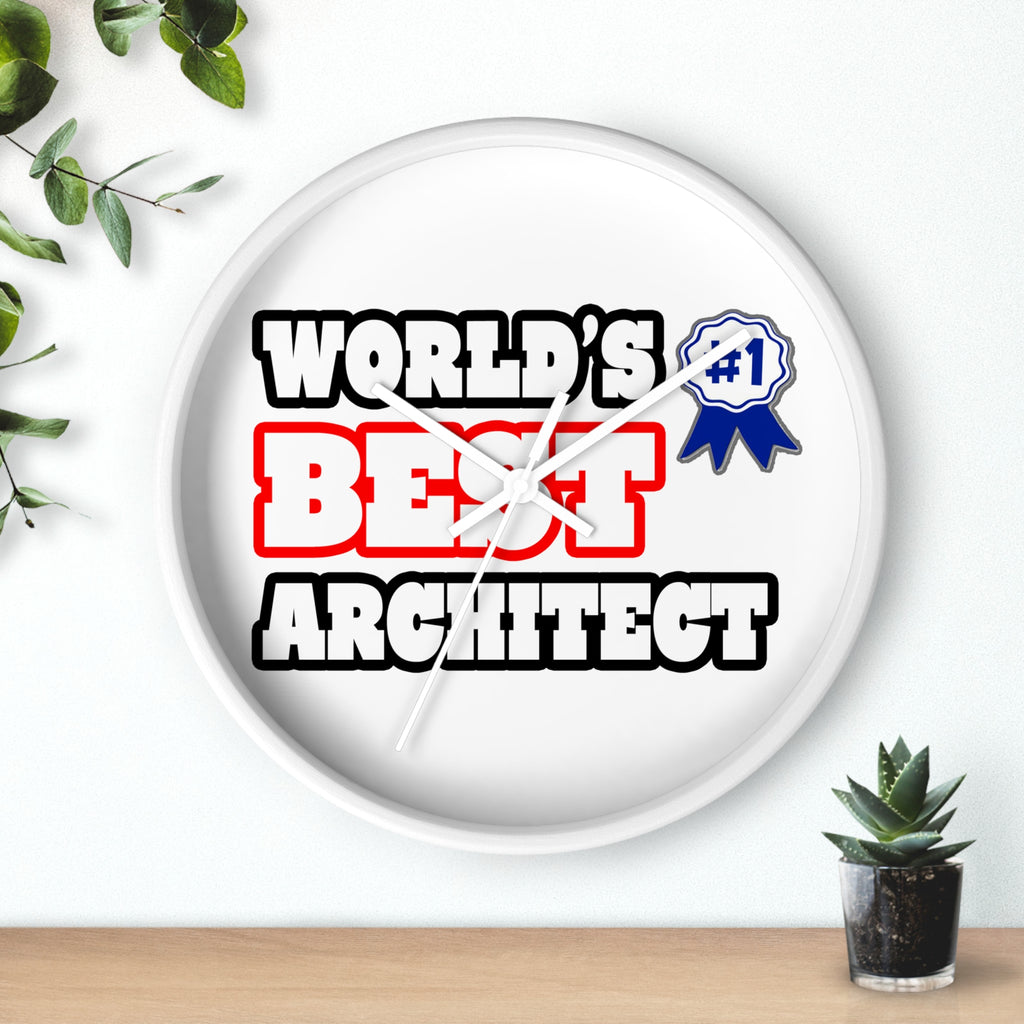 World's Best Architect - Wall Clock