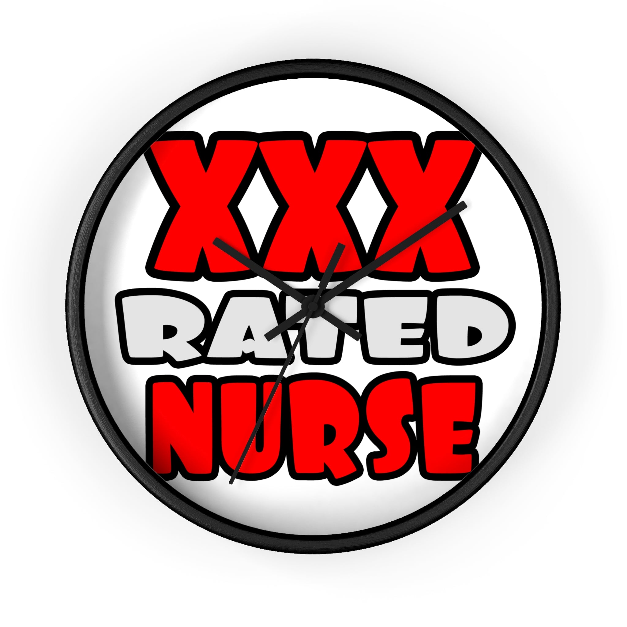 XXX Rated Nurse - Wall Clock