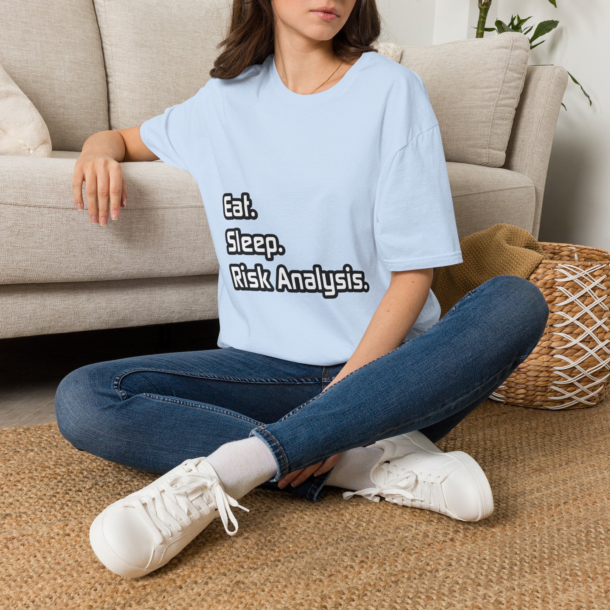 Eat. Sleep. Risk Analysis - Unisex Softstyle T-Shirt