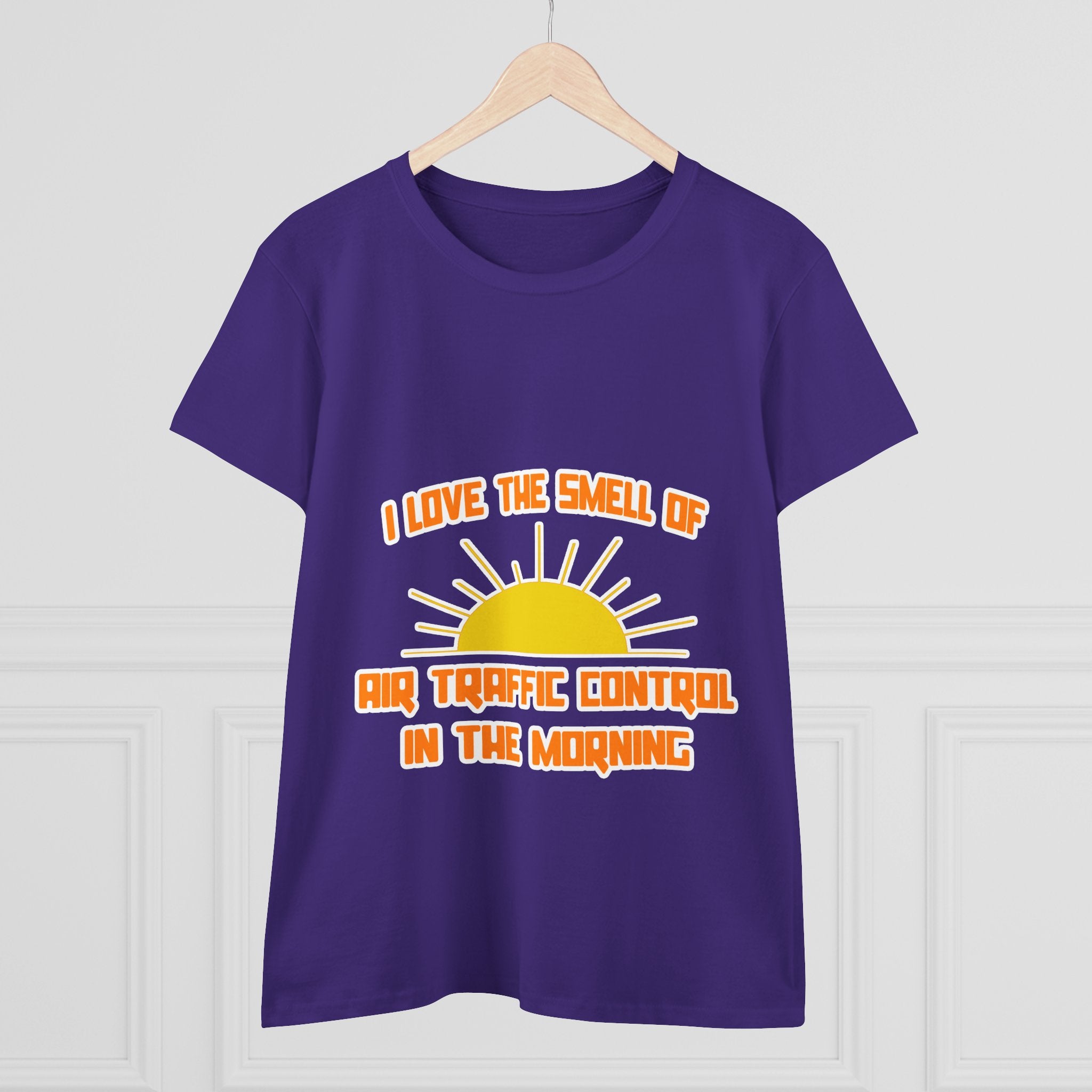 Smell of Air Traffic Control in the Morning - Women's Midweight Cotton Tee