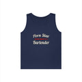 Porn Star... Bartender - Unisex Heavy Cotton Tank Top
