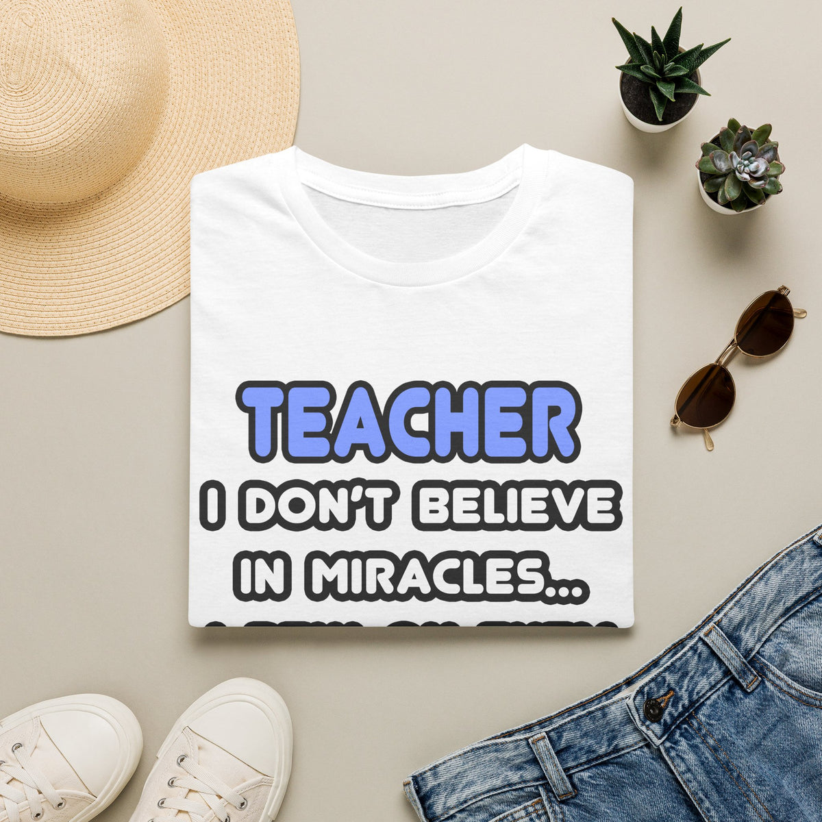 Miracles and Teachers - Unisex Softstyle T-Shirt