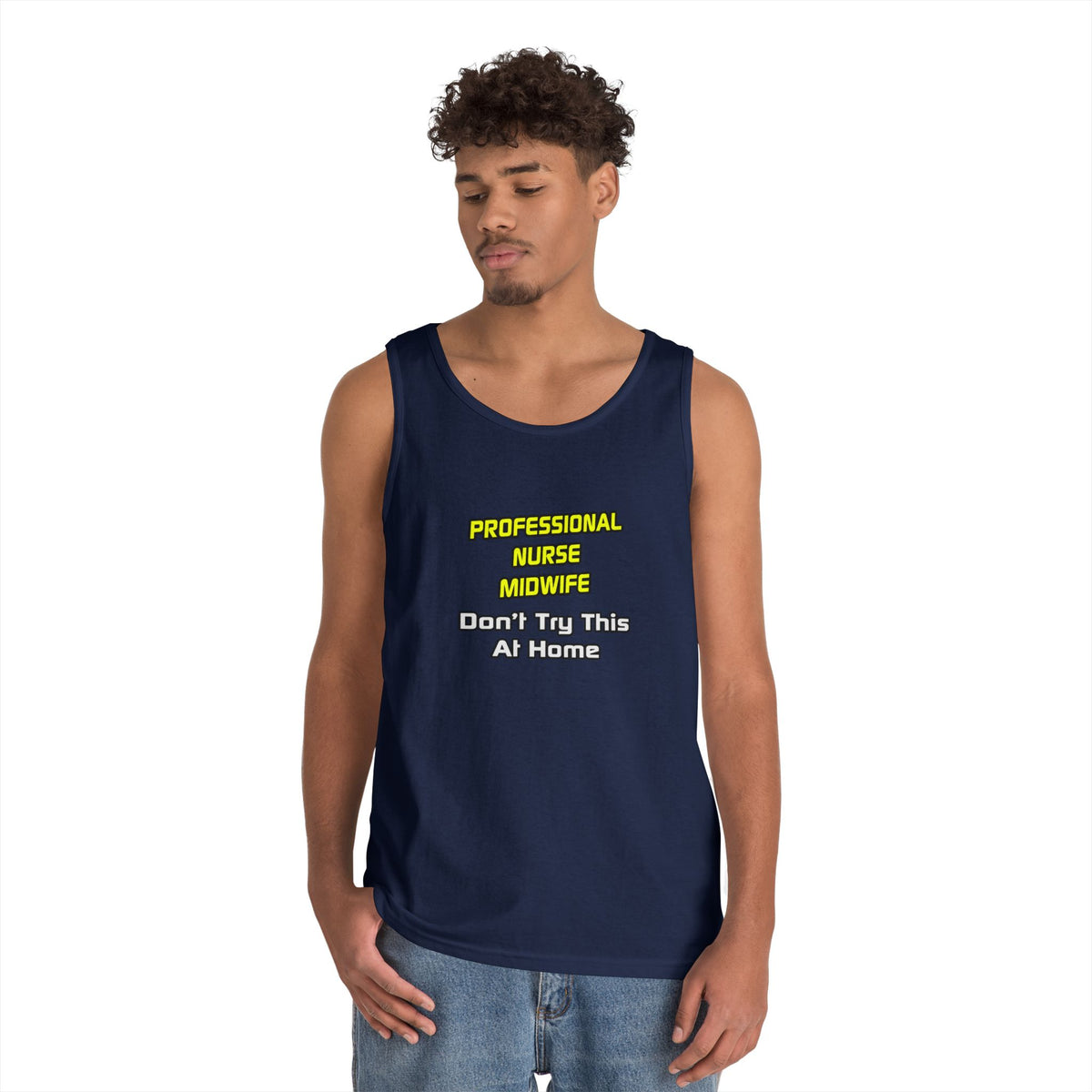 Professional Nurse Midwife .. Joke - Unisex Heavy Cotton Tank Top