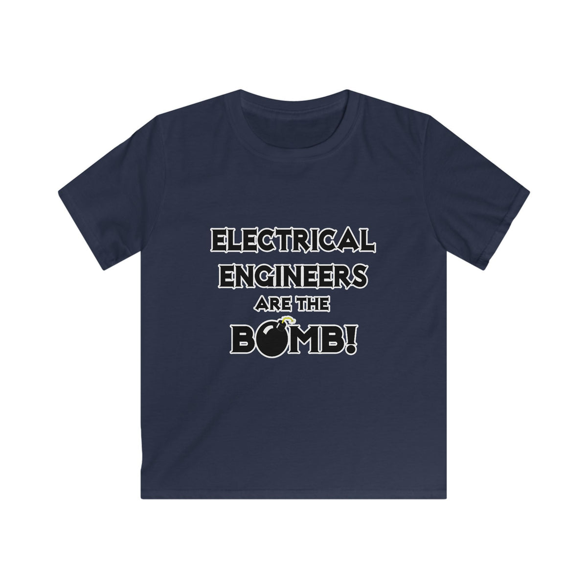 Electrical Engineers Are The Bomb! - Kids Softstyle Tee
