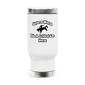 Save a Horse, Ride a Critical Care Nurse - Stainless Steel Travel Mug with Handle, 14oz