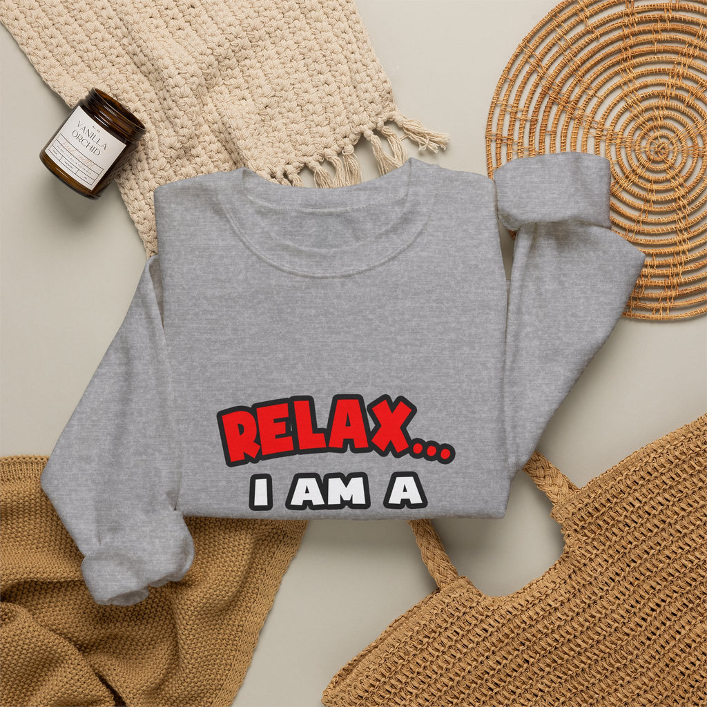 Relax ... I Am A Forensic Nurse - Unisex Heavy Blend™ Crewneck Sweatshirt