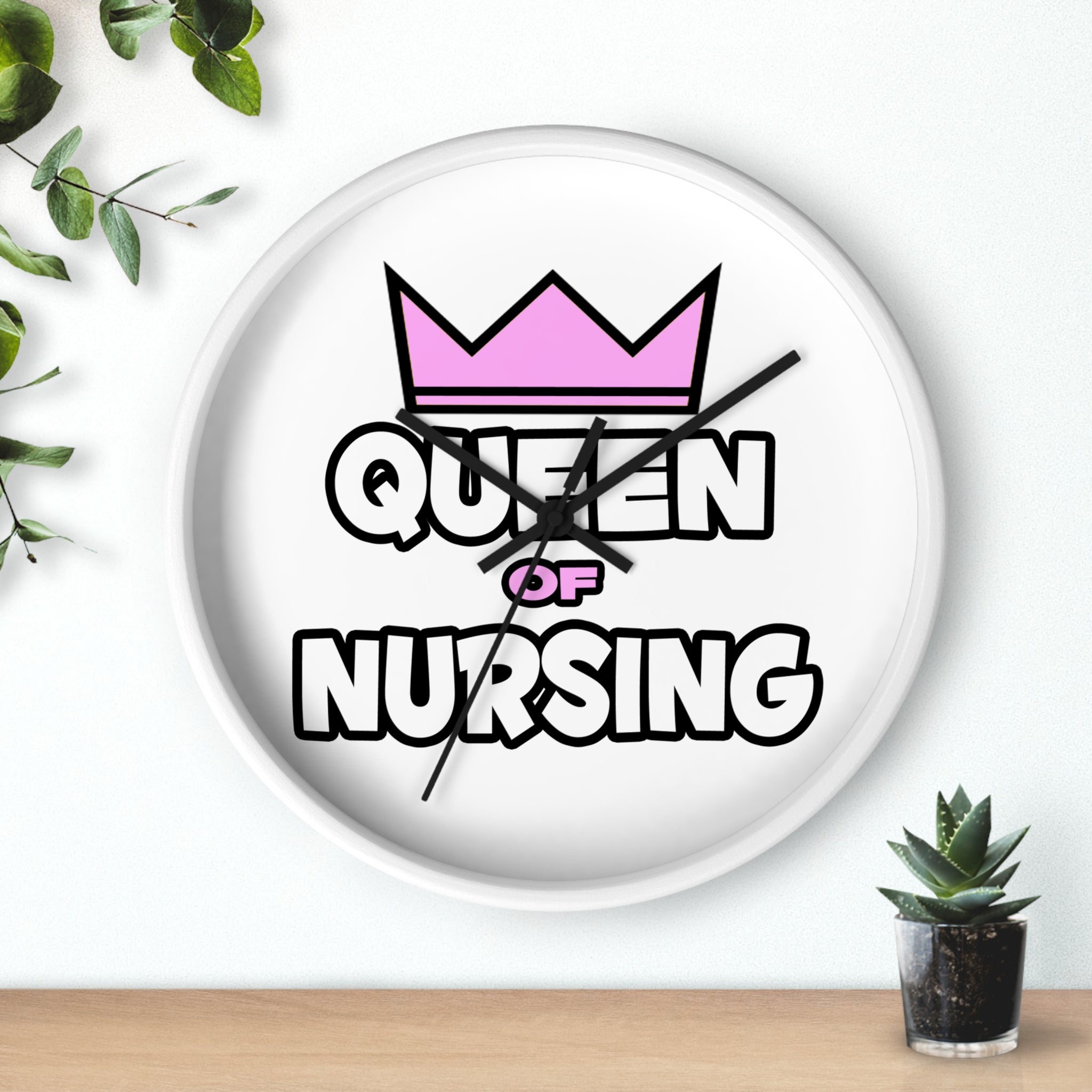Queen of Nursing - Wall Clock