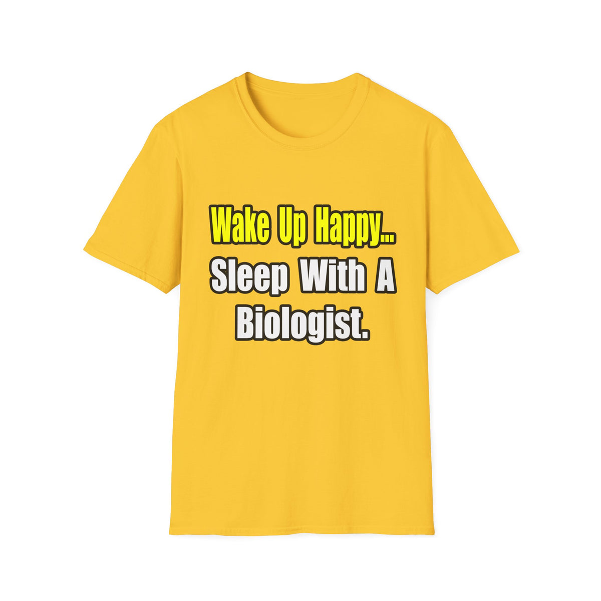 Sleep With Biologist - Unisex Softstyle T-Shirt
