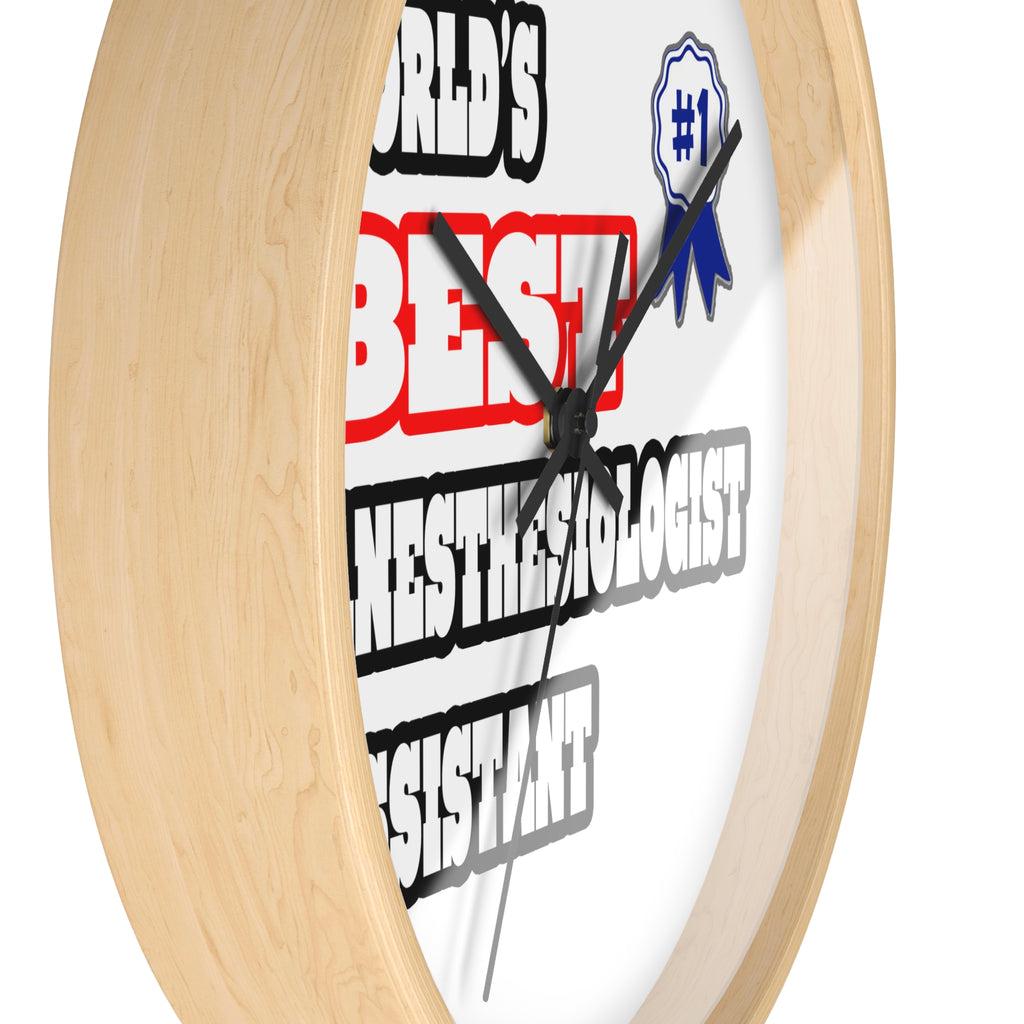 World's Best Anesthesiologist Assistant - Wall Clock