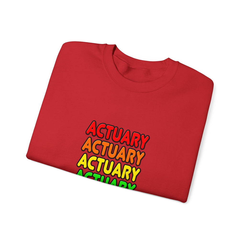 Rainbow Actuary - Unisex Heavy Blend™ Crewneck Sweatshirt