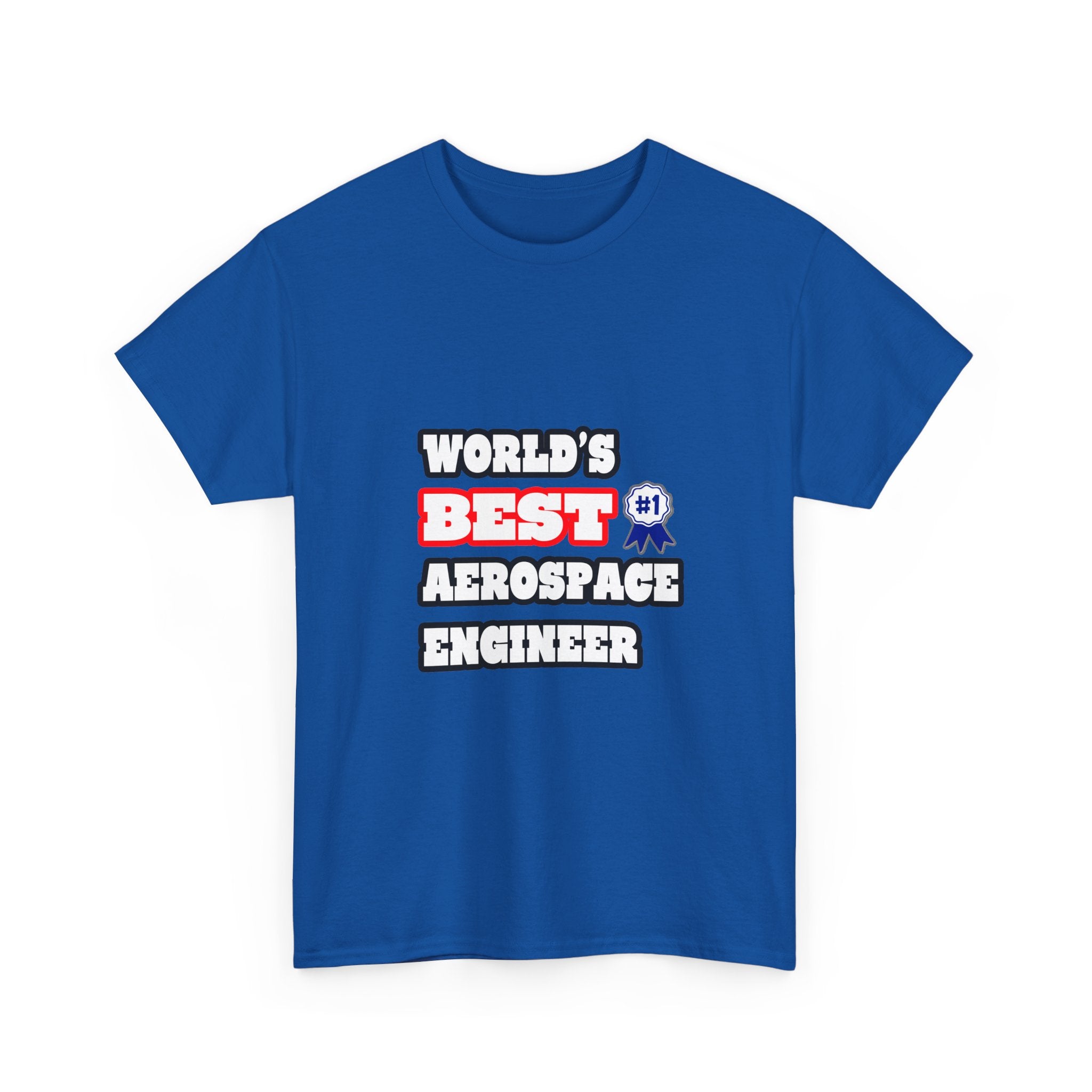 World's Best Aerospace Engineer - Unisex Heavy Cotton Tee