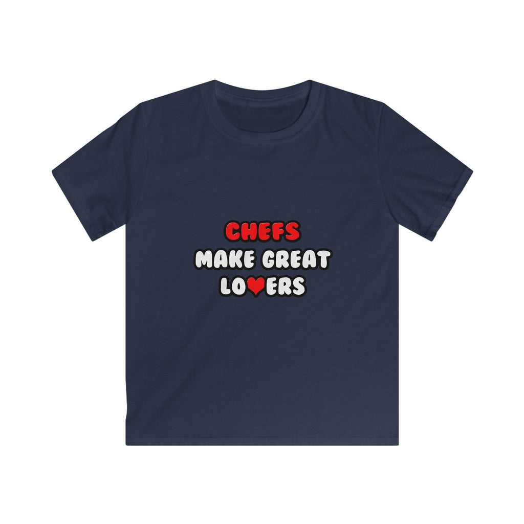 Chefs Make Great Lovers - Kids Softstyle Tee
