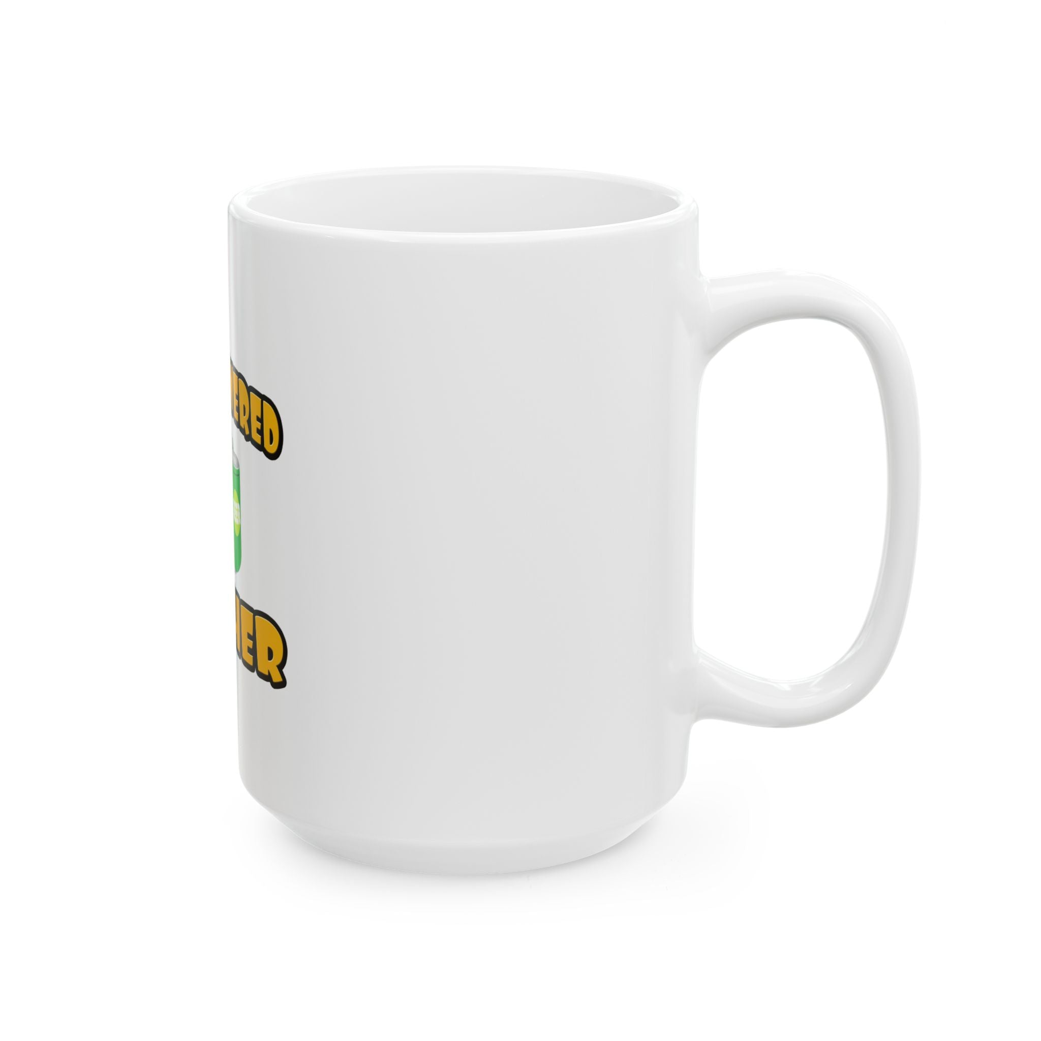 Beer Powered Teacher - Ceramic Mug, (11oz, 15oz)