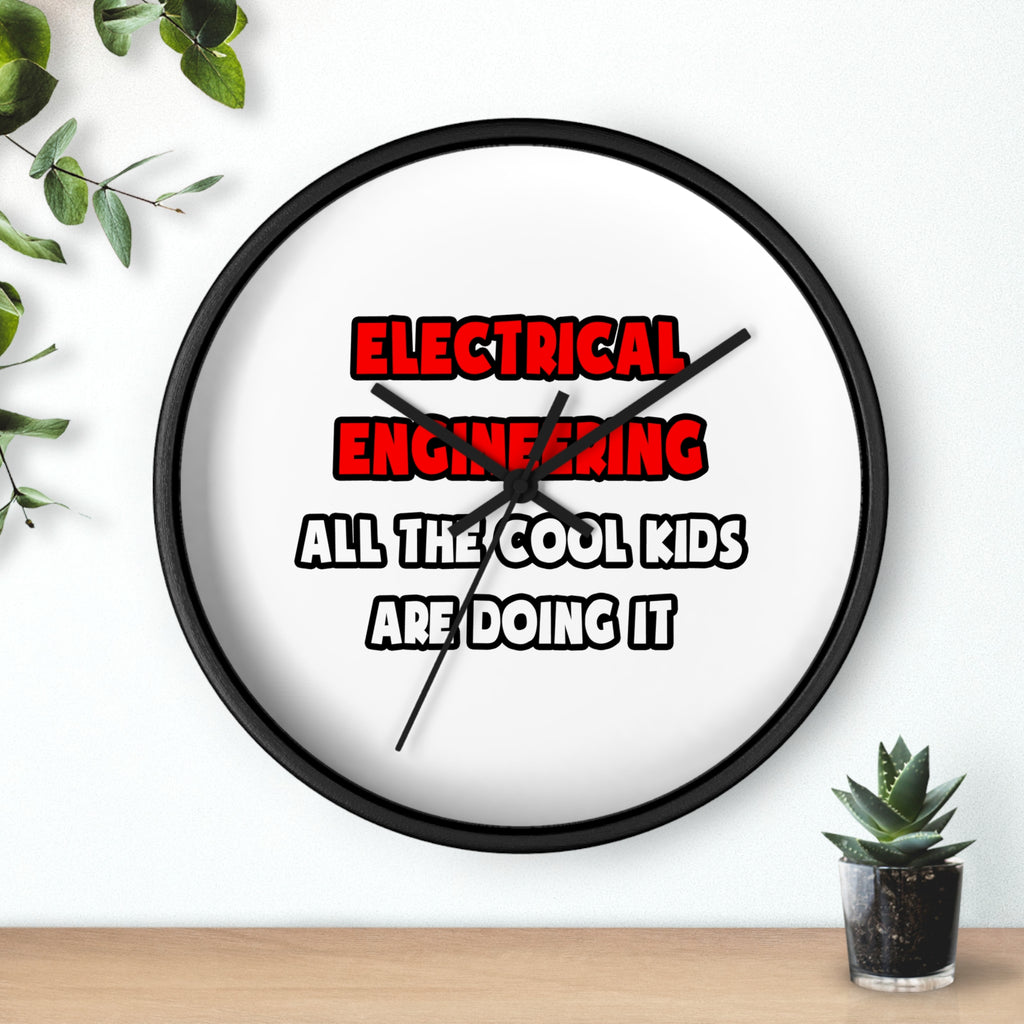 Funny Electrical Engineer Shirts and Gifts - Wall Clock