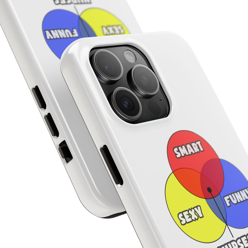 Venn Diagram .. Nurses - Tough Phone Cases