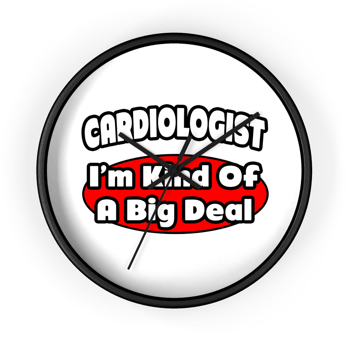 Cardiologist...Big Deal (2) - Wall Clock