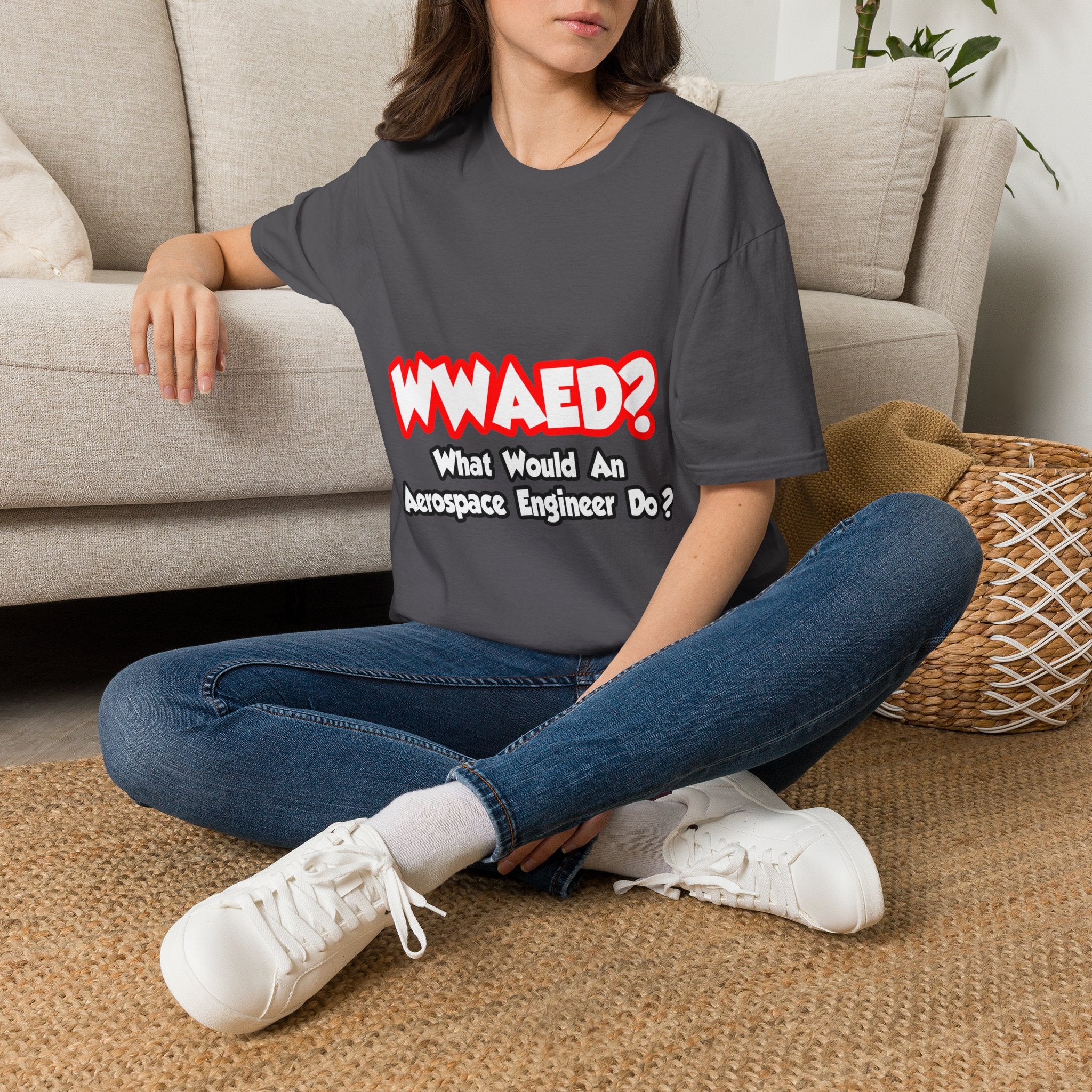 WWAED...What Would an Aerospace Engineer Do - Unisex Softstyle T-Shirt