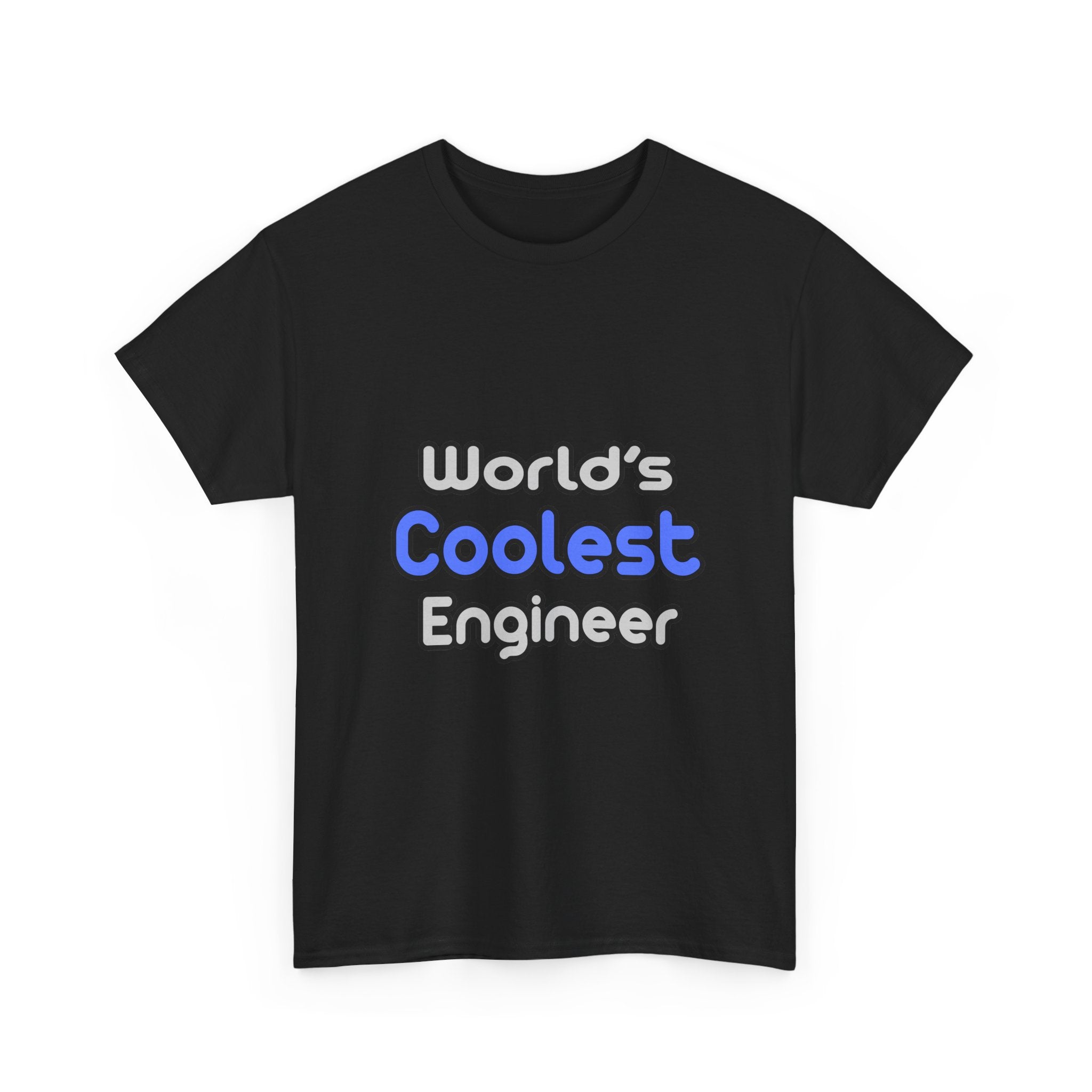 World's Coolest Engineer - Unisex Heavy Cotton Tee