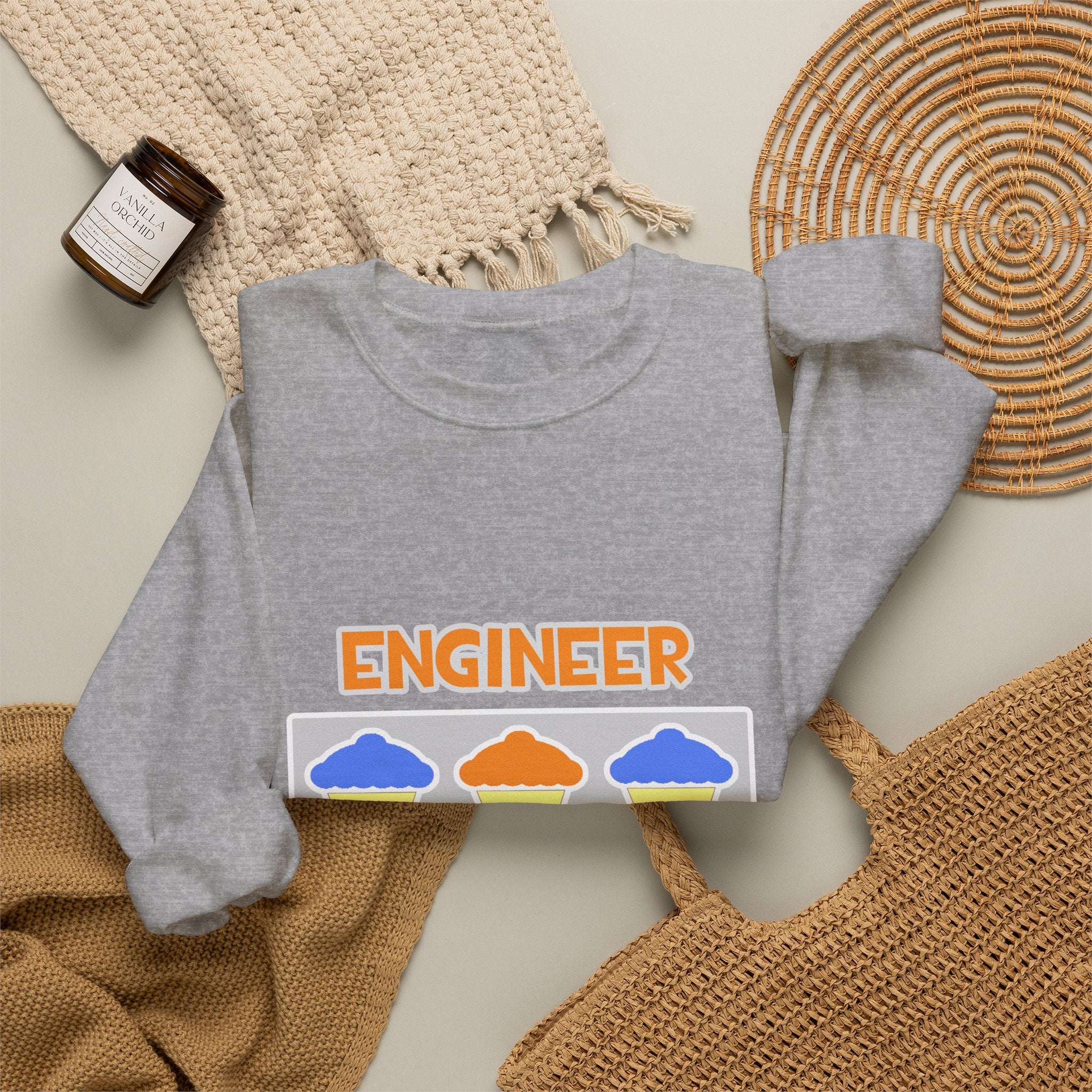 Engineer ... Will Work For Cupcakes - Unisex Heavy Blend™ Crewneck Sweatshirt