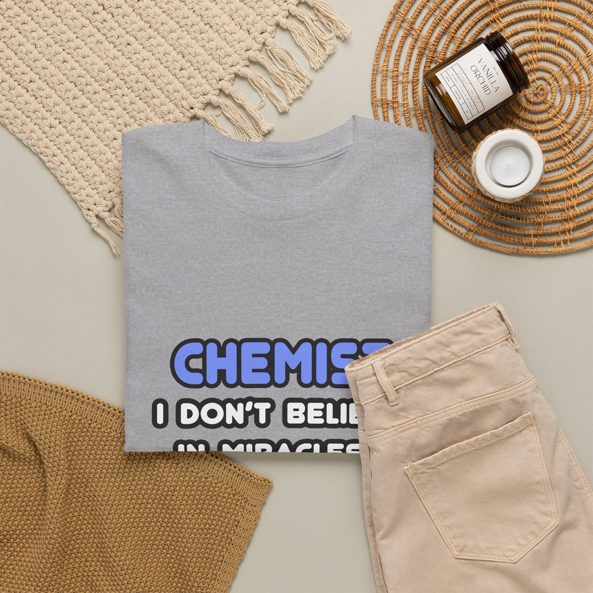Miracles and Chemists - Unisex Heavy Cotton Tee