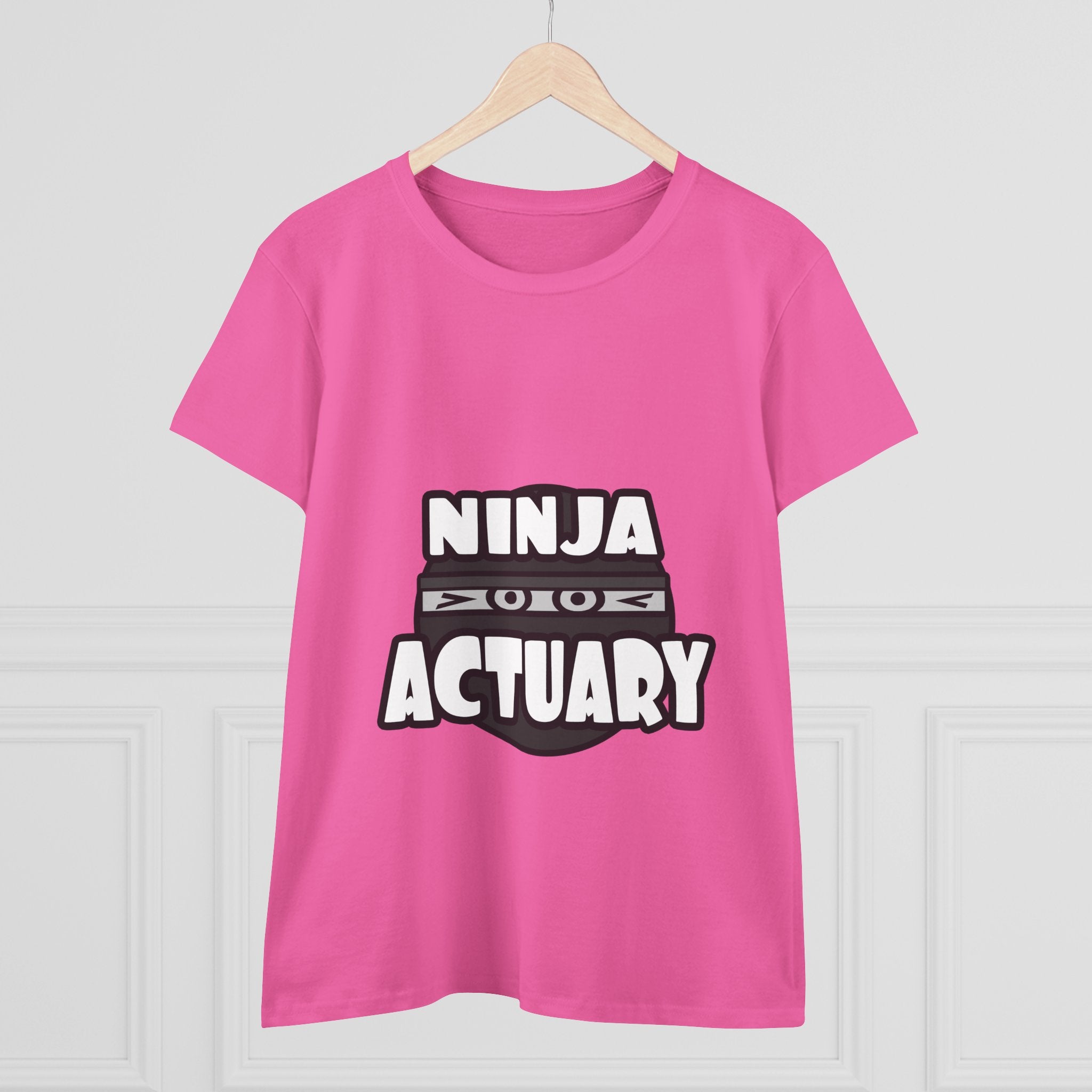 Ninja Actuary - Women's Midweight Cotton Tee