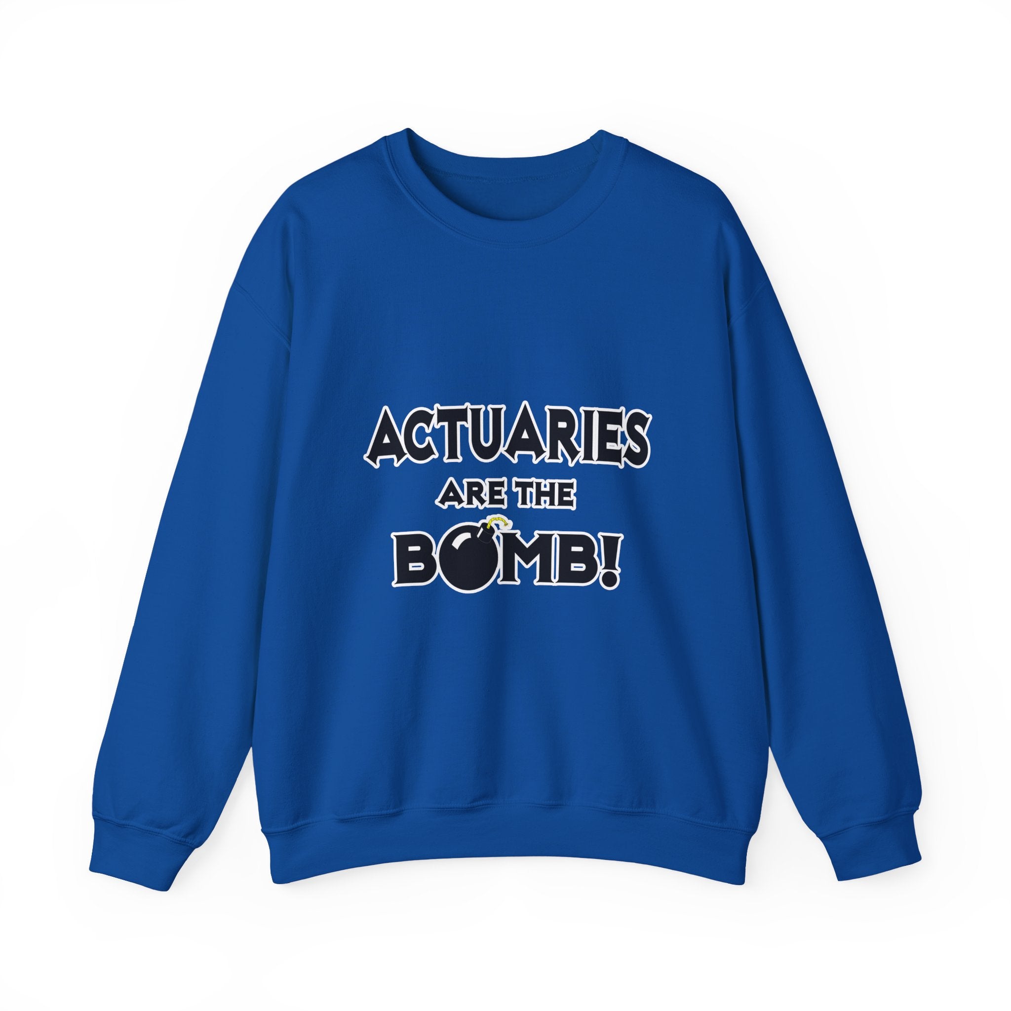 Actuaries Are The Bomb! - Unisex Heavy Blend™ Crewneck Sweatshirt