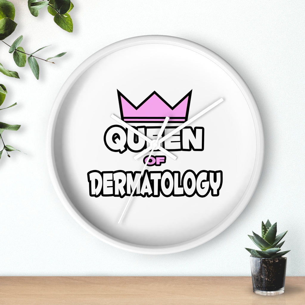 Queen of Dermatology - Wall Clock