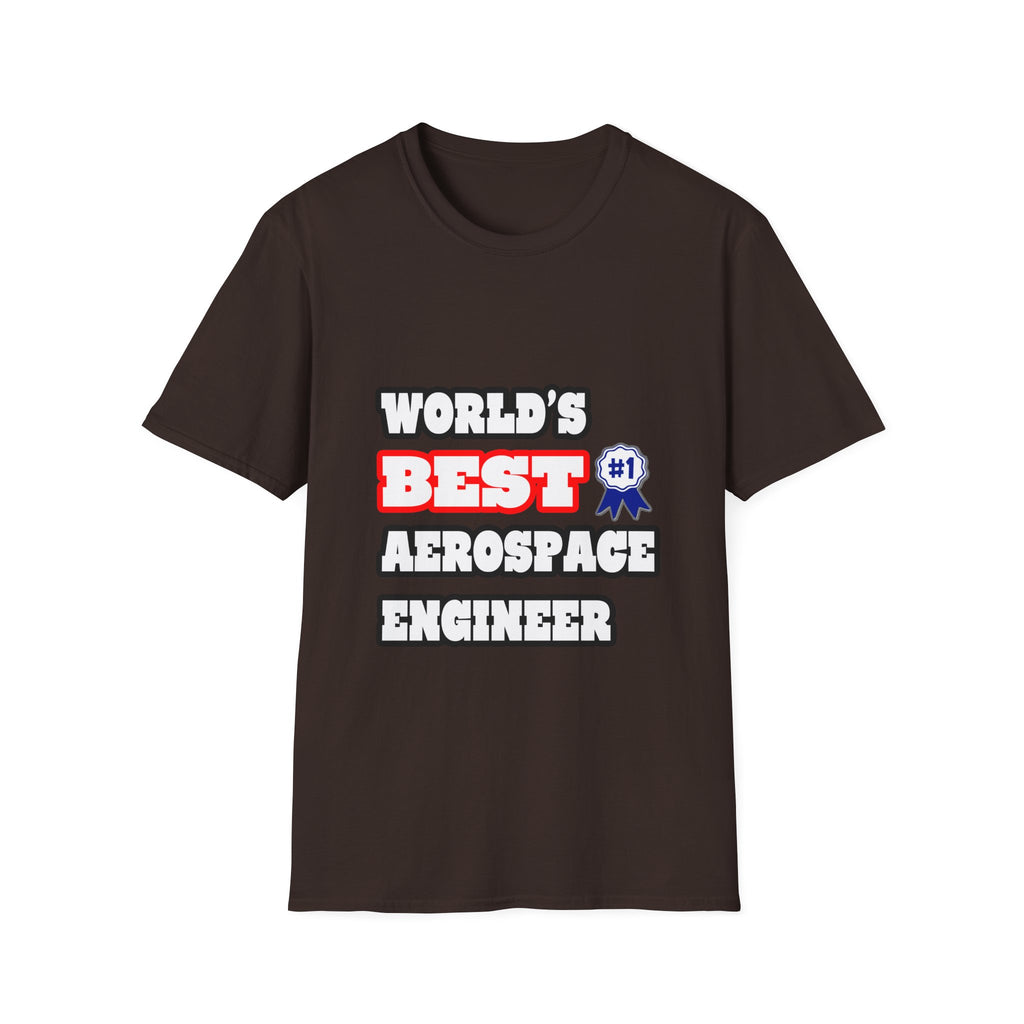 World's Best Aerospace Engineer - Unisex Softstyle T-Shirt