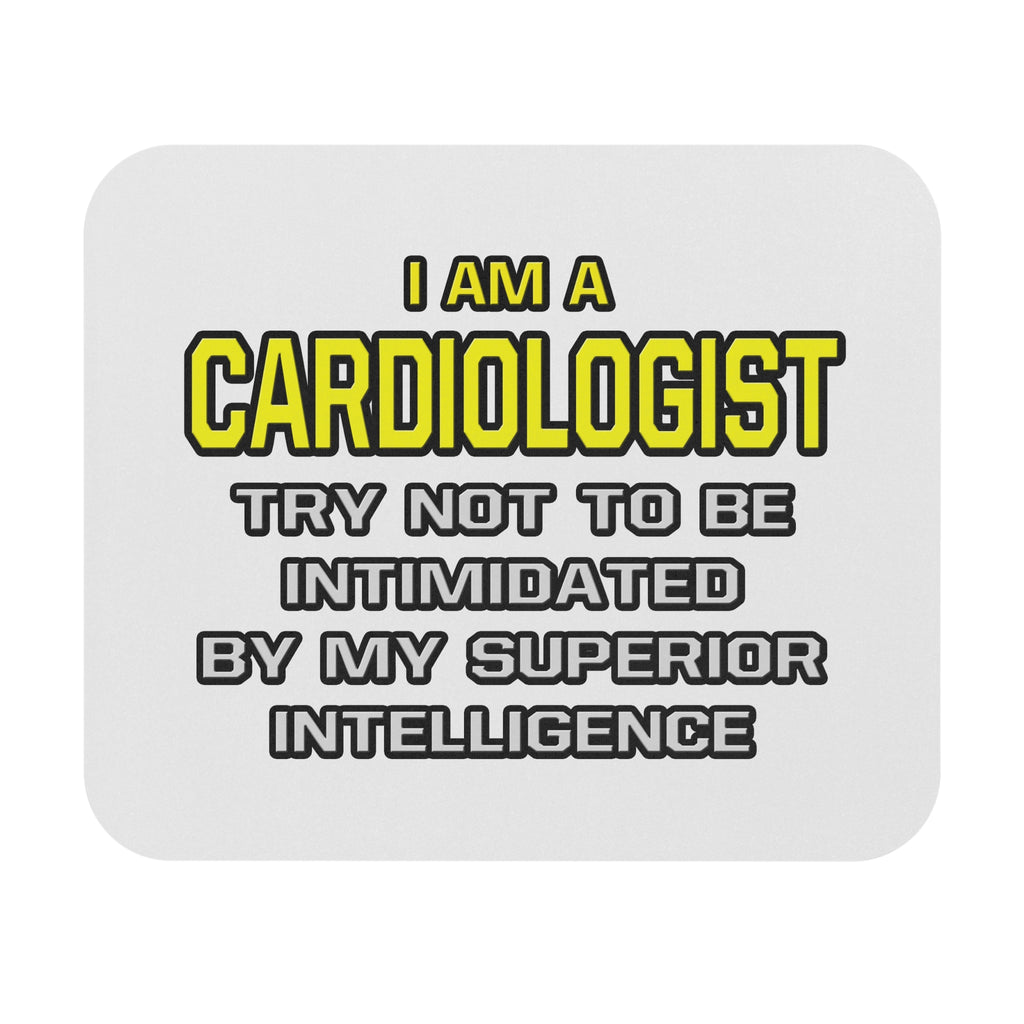 Cardiologist...Superior Intelligence - Mouse Pad (Rectangle)