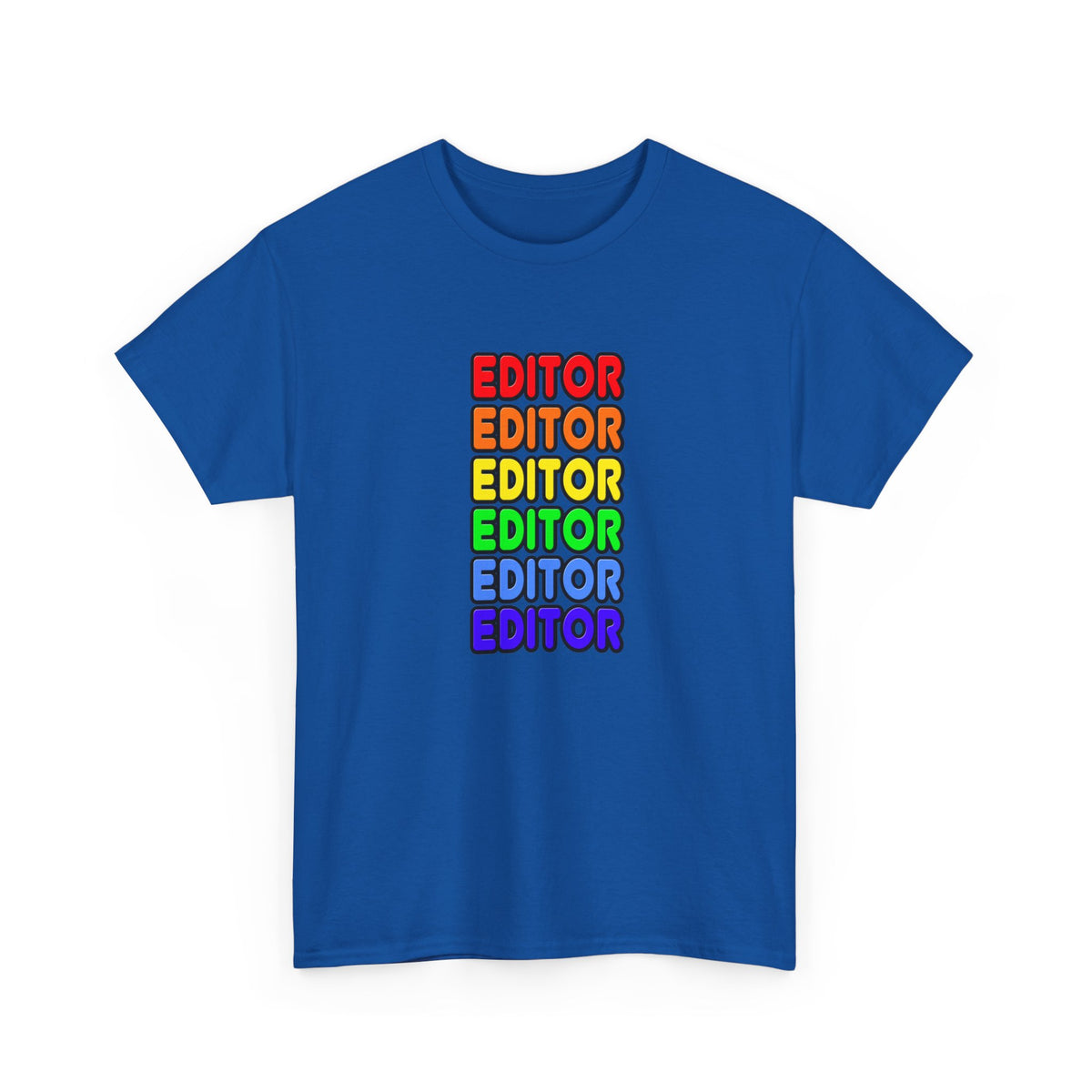 Rainbow Editor - Unisex Heavy Cotton Tee