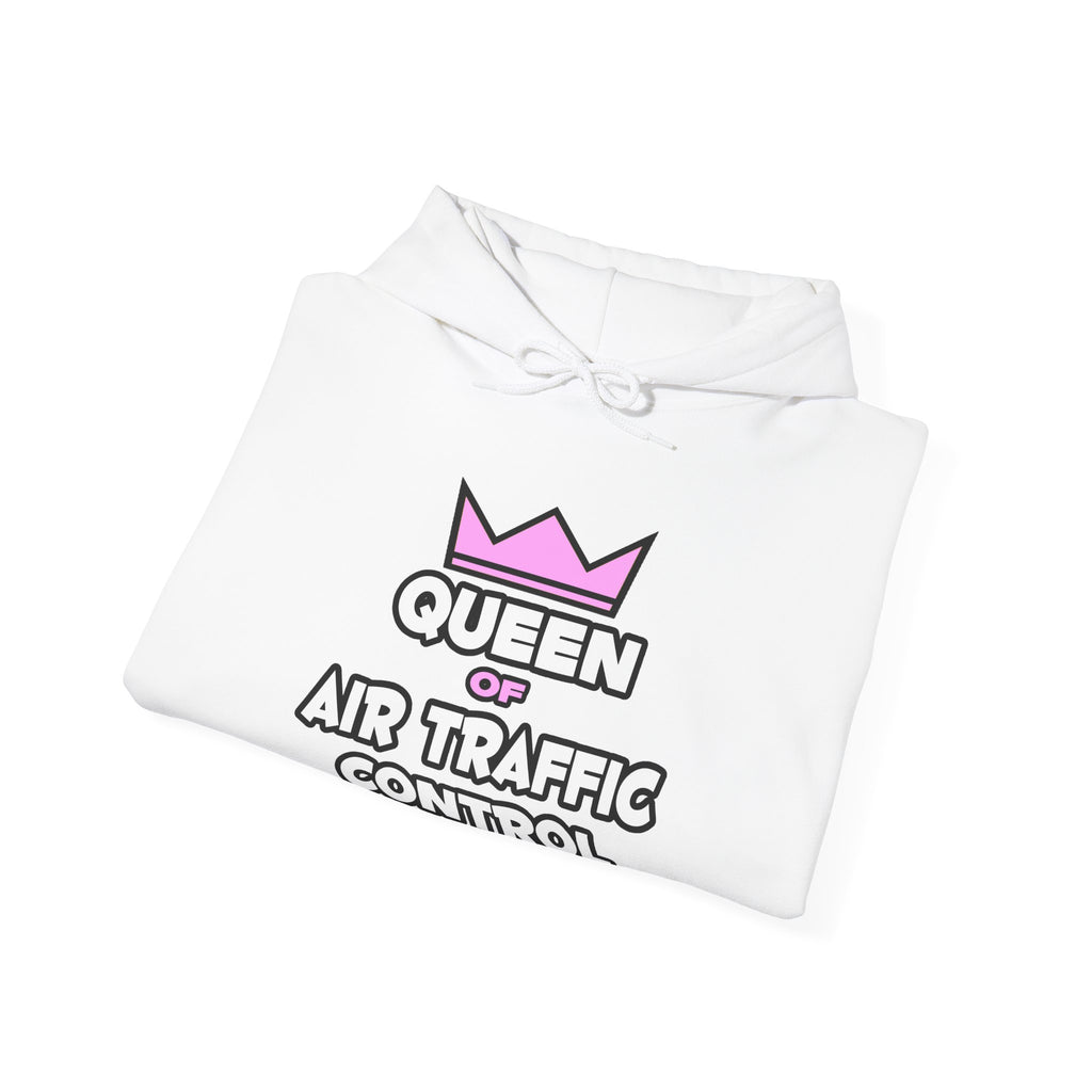 Queen of Air Traffic Control - Unisex Heavy Blend™ Hooded Sweatshirt