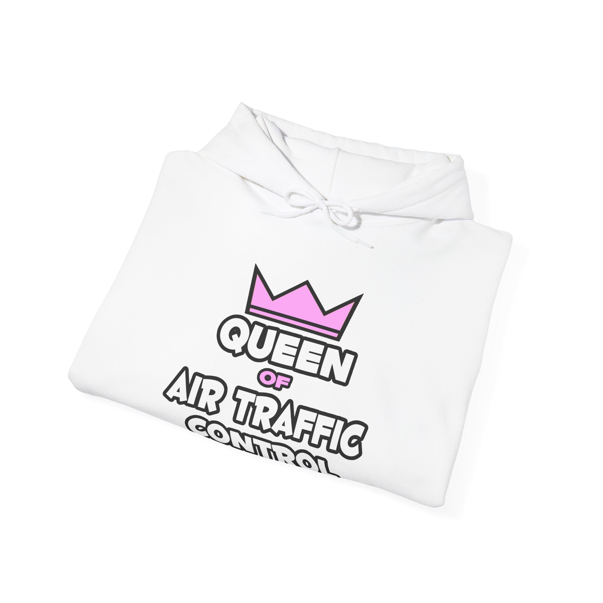 Queen of Air Traffic Control - Unisex Heavy Blend™ Hooded Sweatshirt