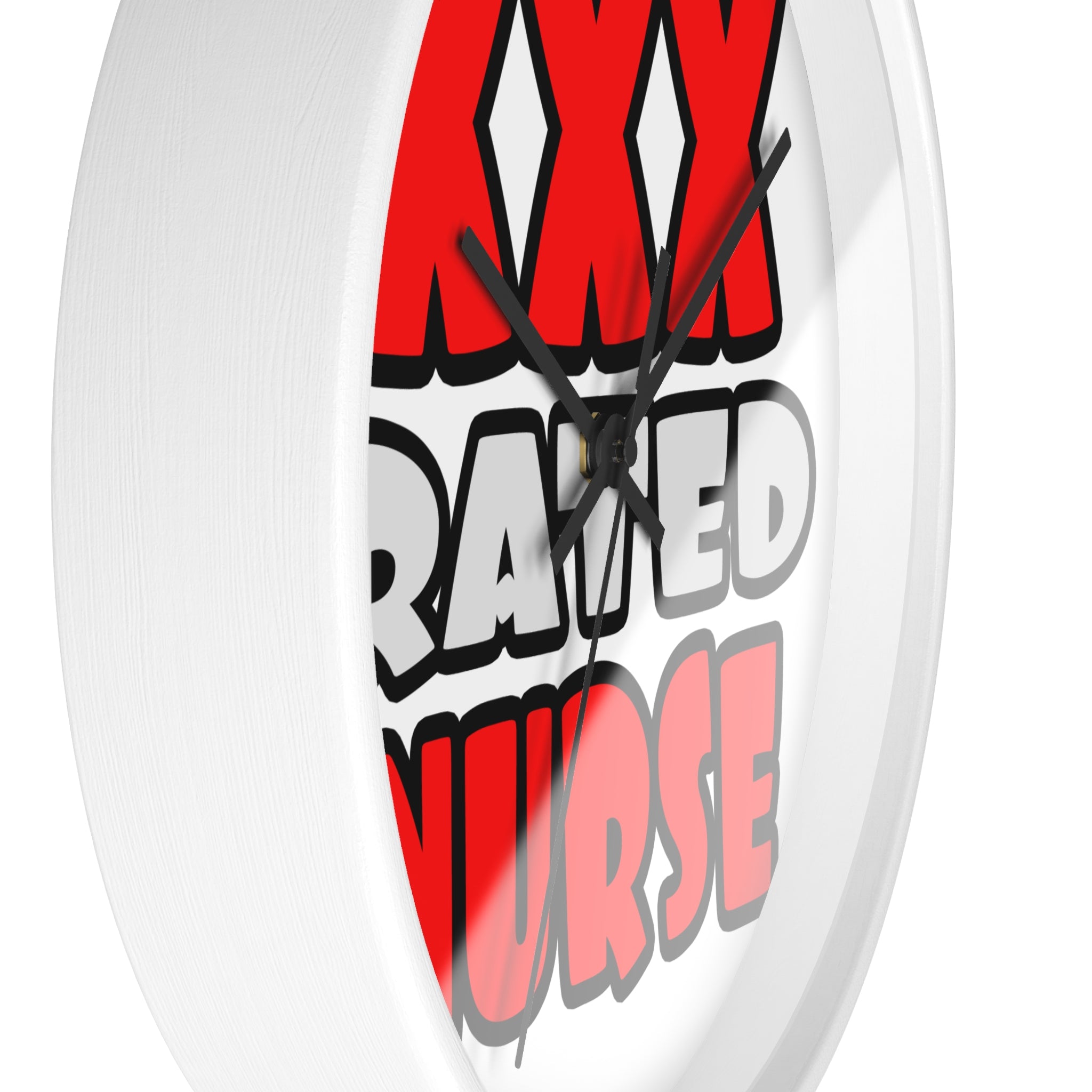 XXX Rated Nurse - Wall Clock