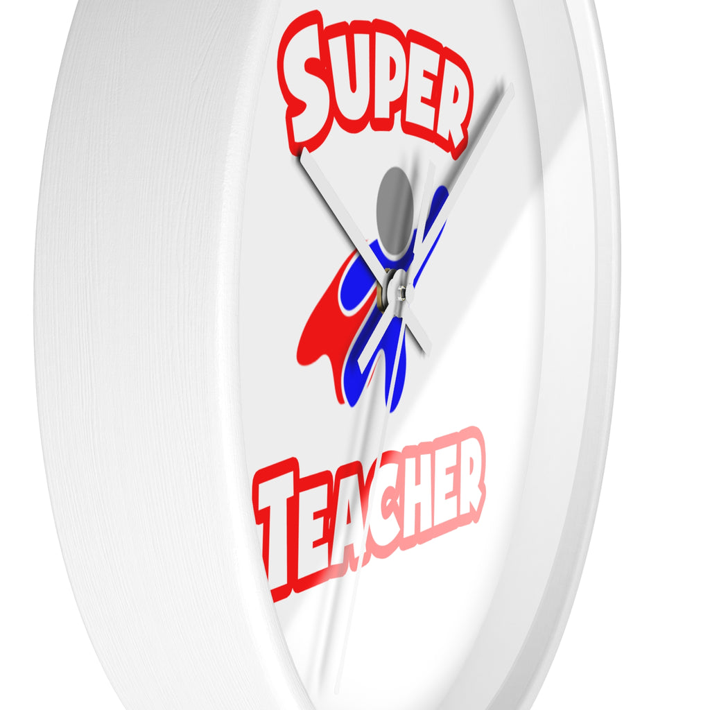 Super Teacher - Wall Clock