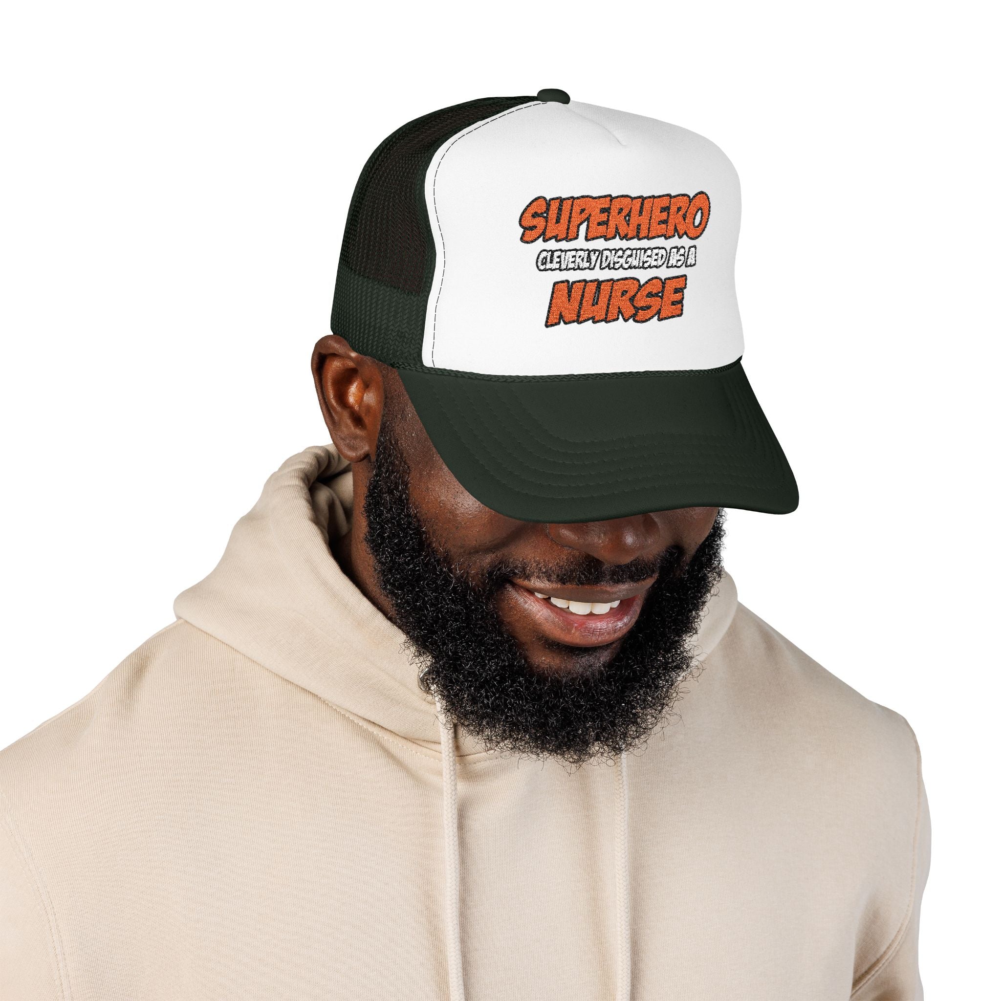 Superhero...Nurse - Foam Trucker Hat