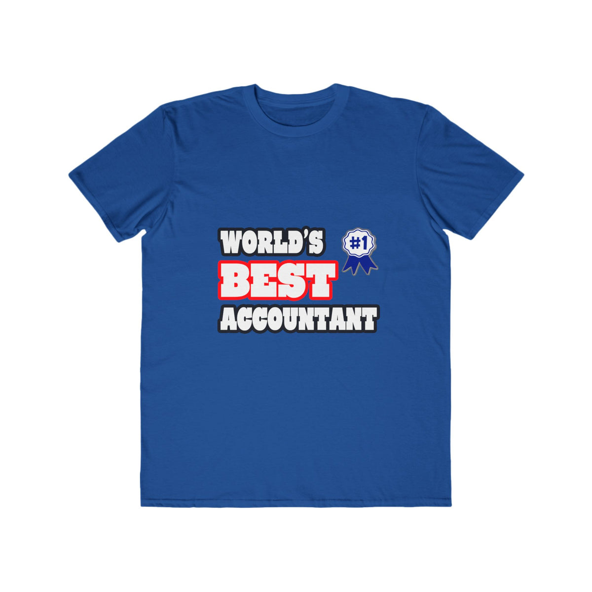 World's Best Accountant - Men's Lightweight Fashion Tee