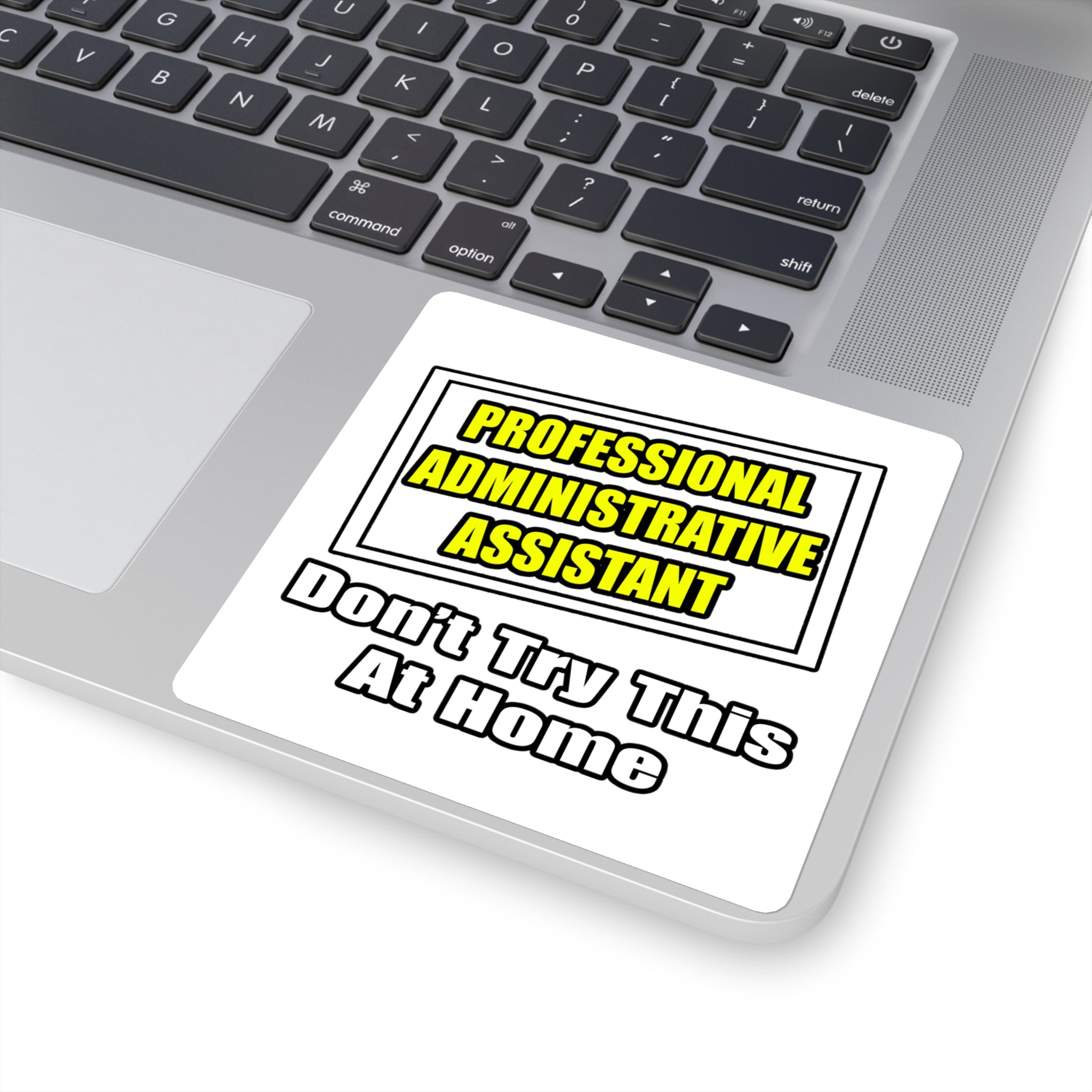Professional Administrative Assistant...Joke - Square Stickers