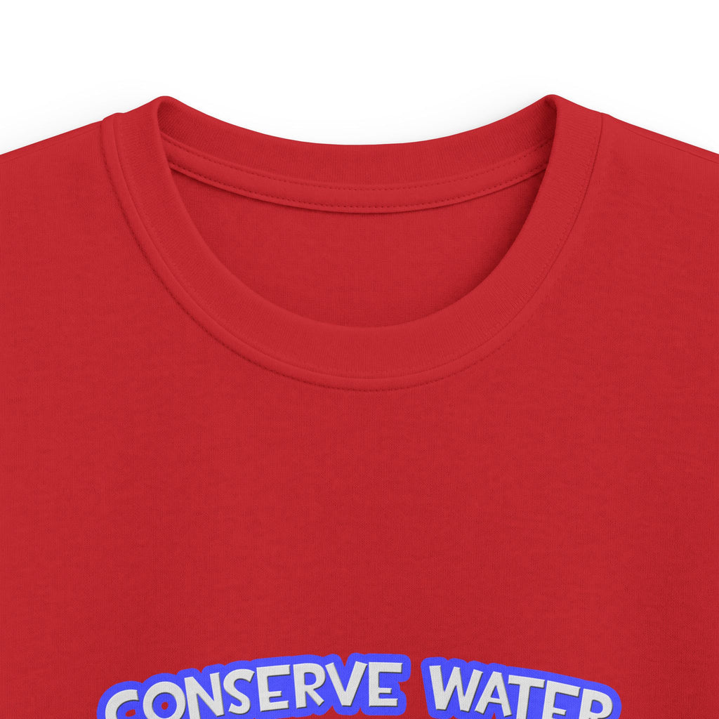 Conserve Water .. Shower With a Nurse - Kids Softstyle Tee