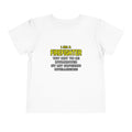 Firefighter...Superior Intelligence - Toddler Short Sleeve Tee