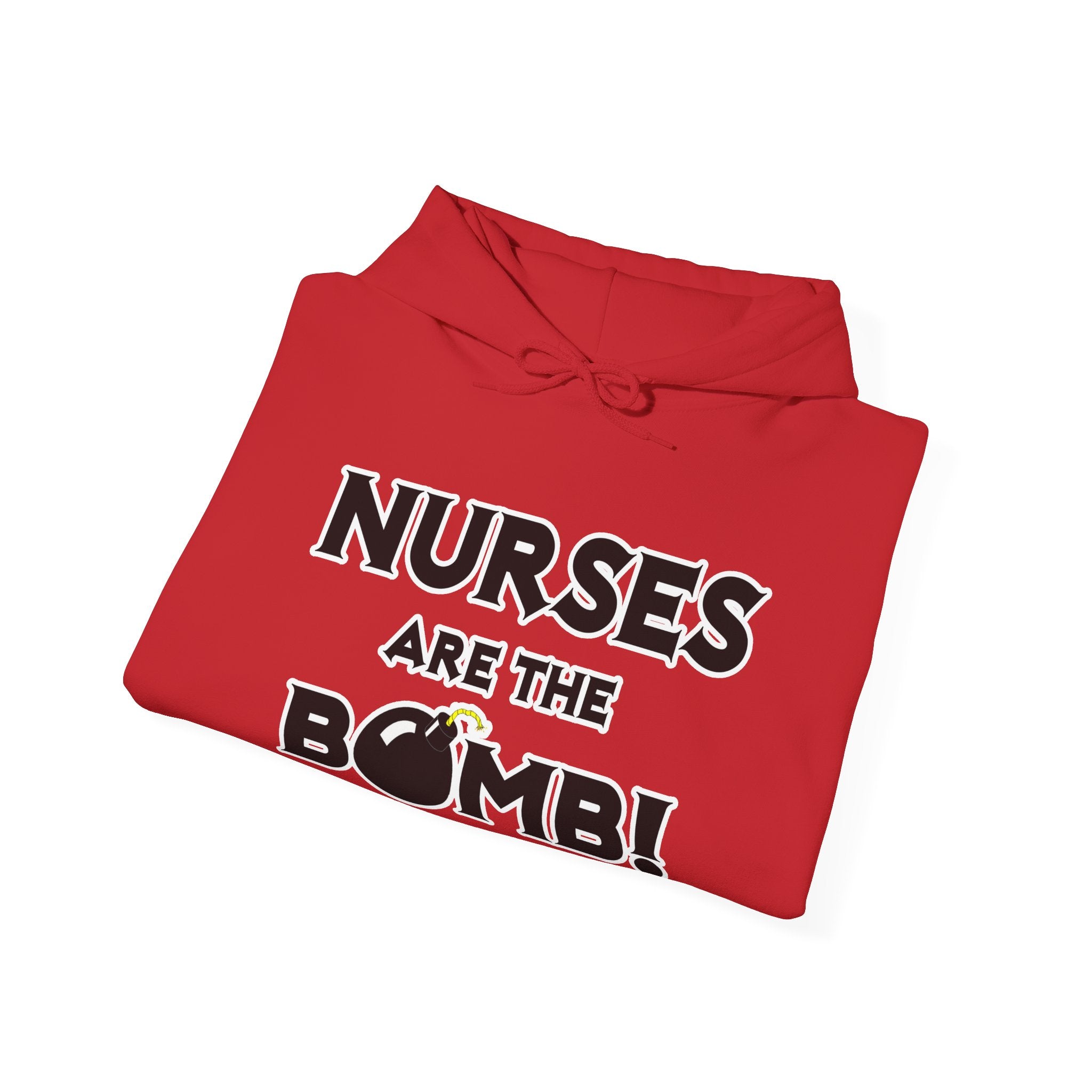 Nurses Are The Bomb! (2) - Unisex Heavy Blend™ Hooded Sweatshirt