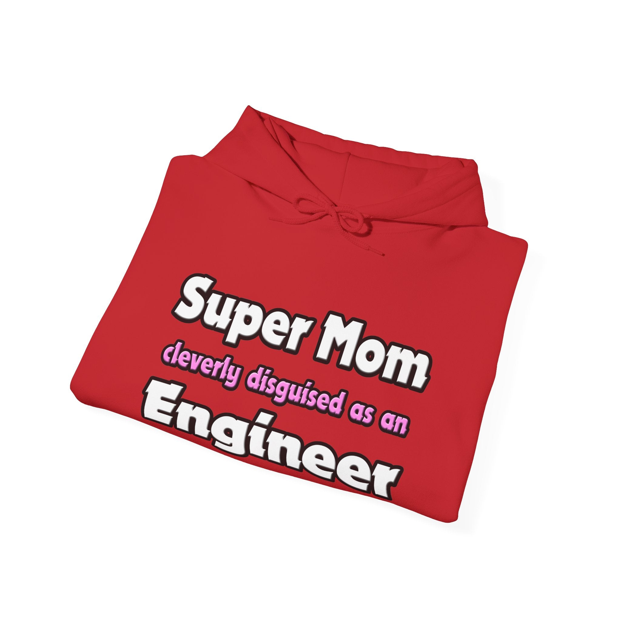 Super Mom ... Engineer - Unisex Heavy Blend™ Hooded Sweatshirt