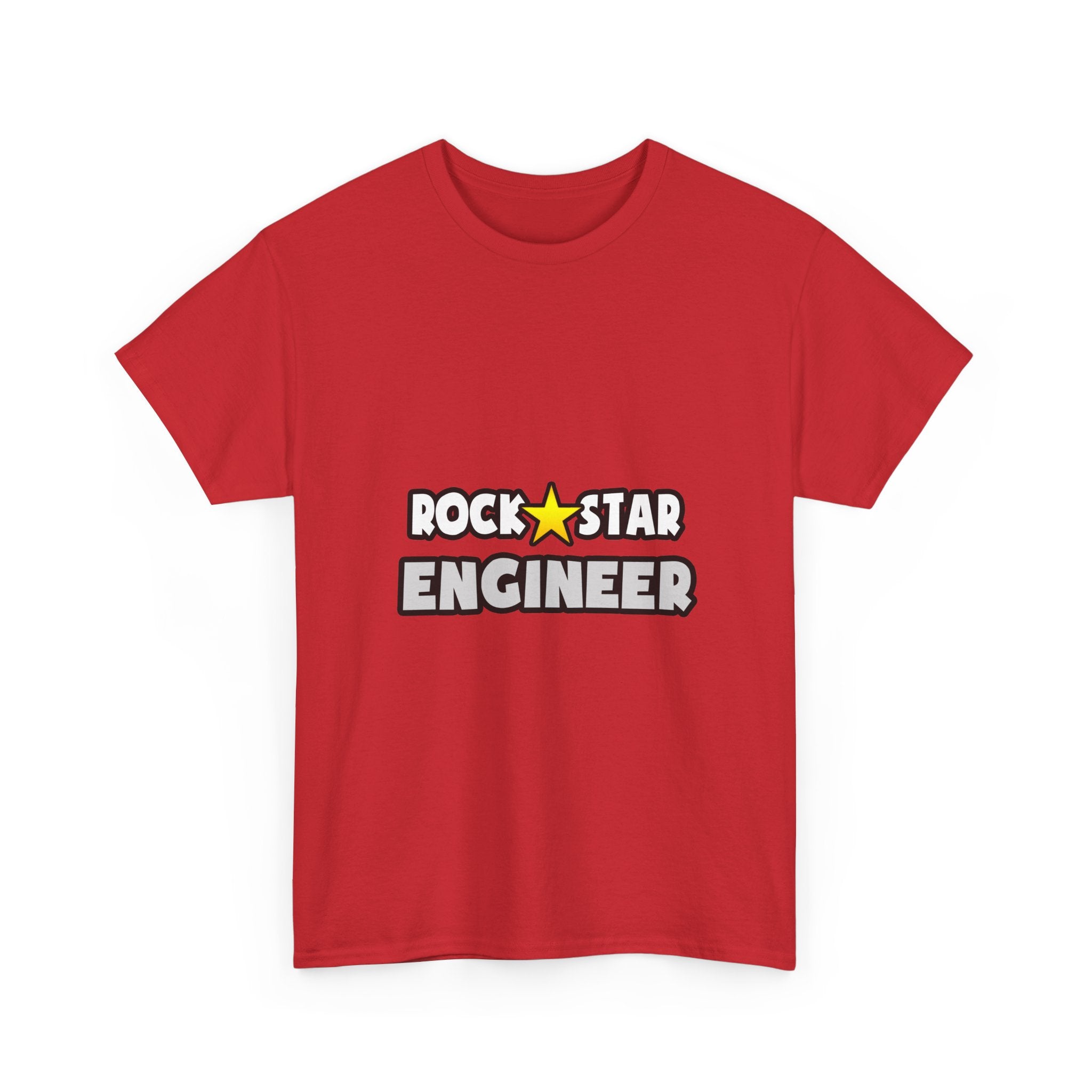Rock Star Engineer (2) - Unisex Heavy Cotton Tee