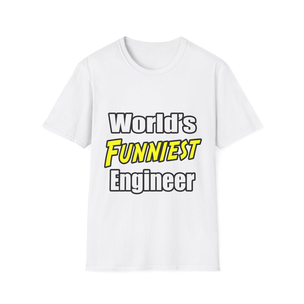 World's Funniest Engineer - Unisex Softstyle T-Shirt