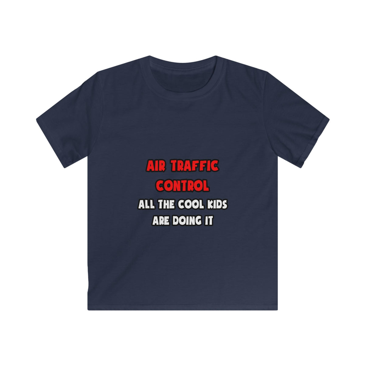 Funny Air Traffic Controller Shirts - Kids Softstyle Tee
